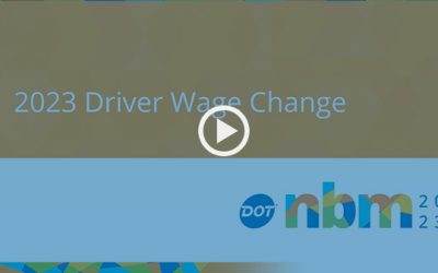 2023 Driver Wage Changes
