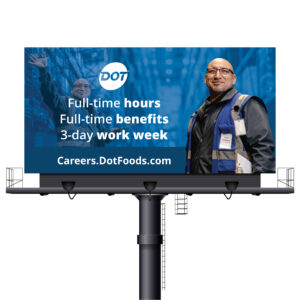 Warehouse Benefits Billboard