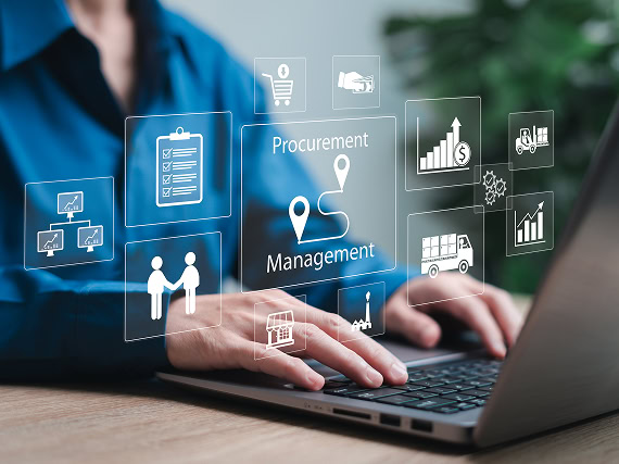 Person with money using computer