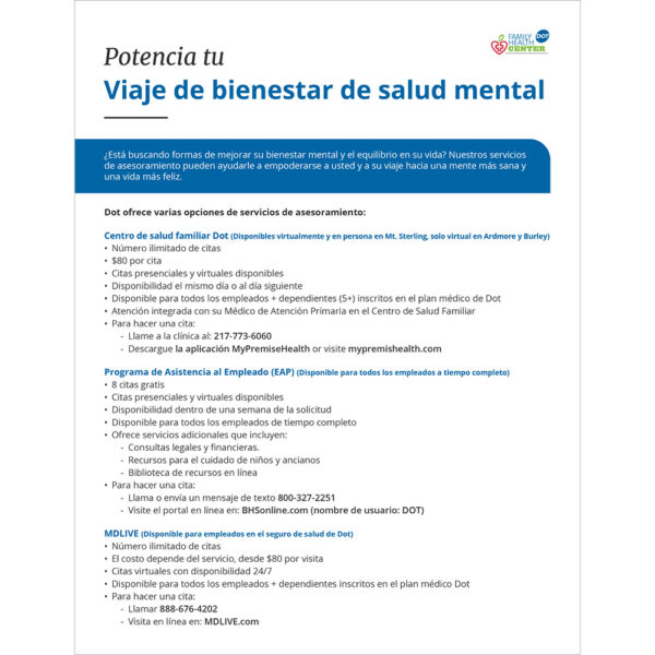 Flyer | Behavioral Health Counseling Services - Image 2
