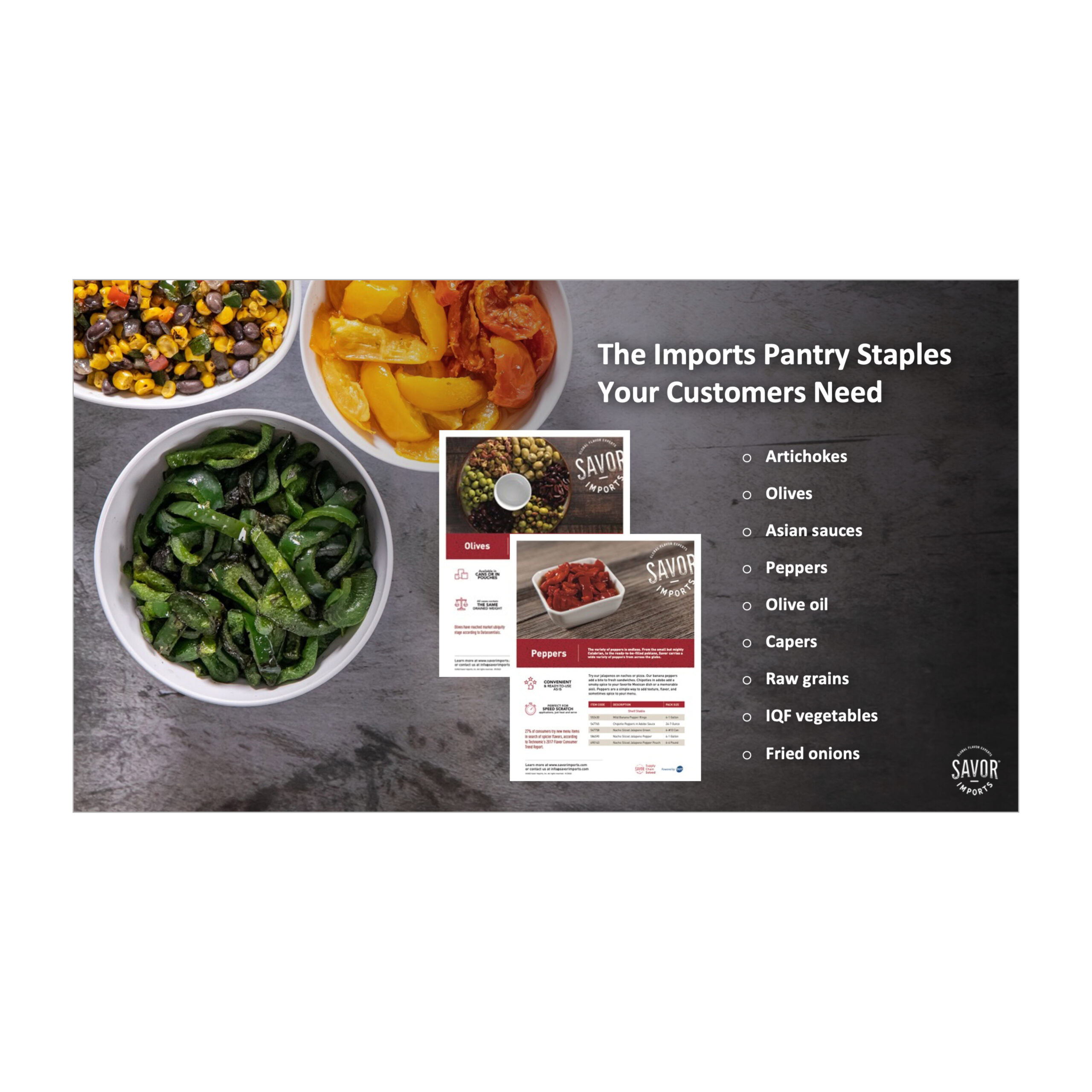 PowerPoint Template |Savor Imports Sales Presentation - Image 4