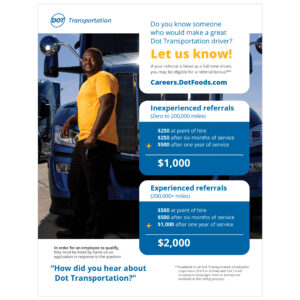 Flyer | Driver Referrals