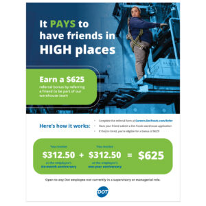 Flyer | Warehouse Referral