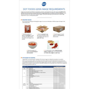 Digital Flyer | GDSN Image Requirements