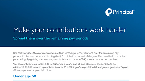 Welcome to Principal