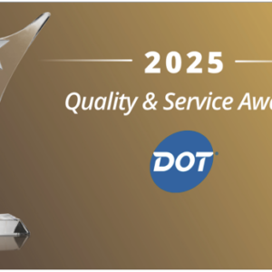 Cover slide of 2025 Quality and Service Award template